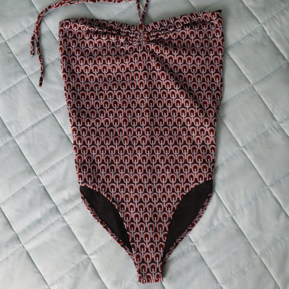 ZARA Printed Jacquard Bodysuit - Picture 4 of 9